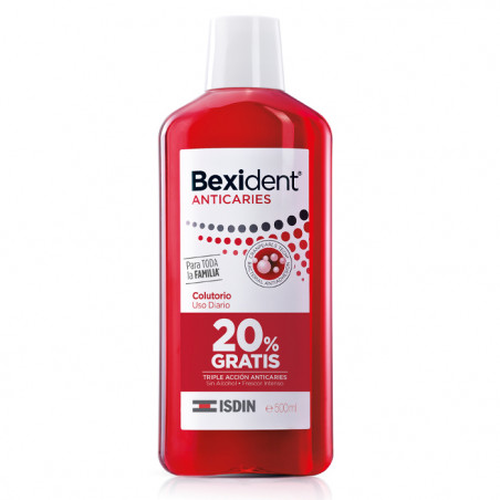 Isdin Bexident Bain De Bouche Anti Carie 500ml