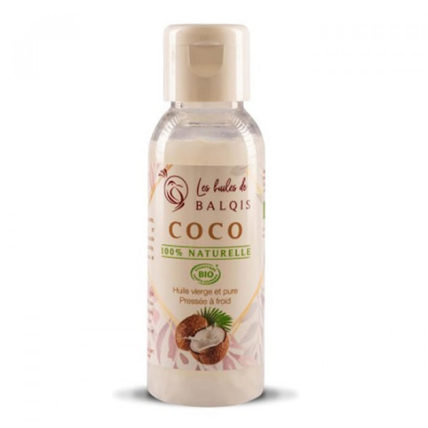 Les Huiles De Balquis Coco Huile Vierge 100 Bio 50ml