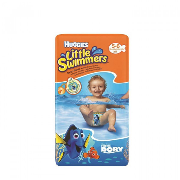 Huggies Little Swimmers Maillots De Bain Jetables Taille 5-6 11 Unités