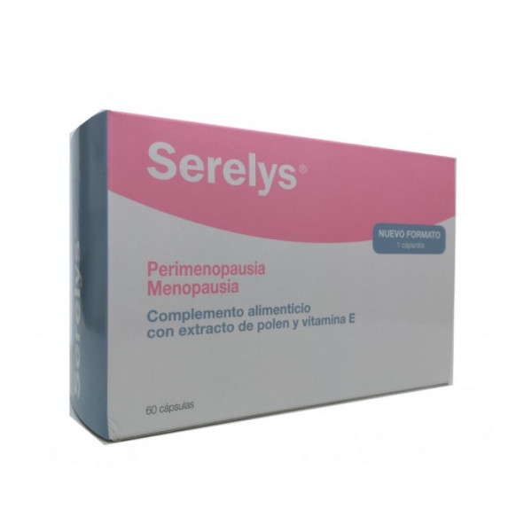Serelys Perimenopausia Menopause Food Supplement 60 Capsules