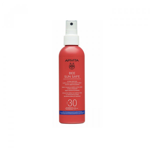 Apivita Bee Sun Safe Hydra Fondant Visage Corps Spray SPF30 Ultra-lége 200ml