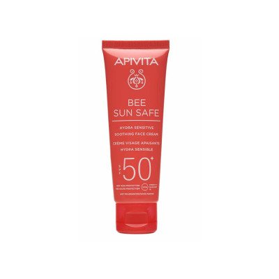 Apivita Bee Sun Safe Hydra Sensitive Soothing Face Cream SPF 50 50ml