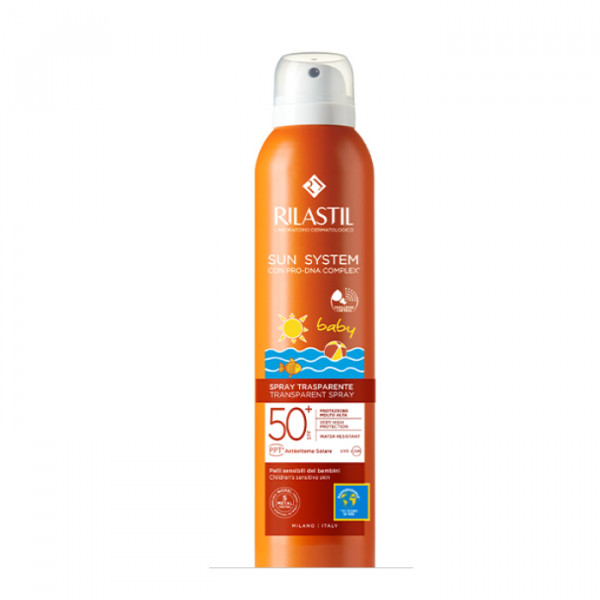 Rilastil Sun System Baby Spray Transparent Spf 50 200ml