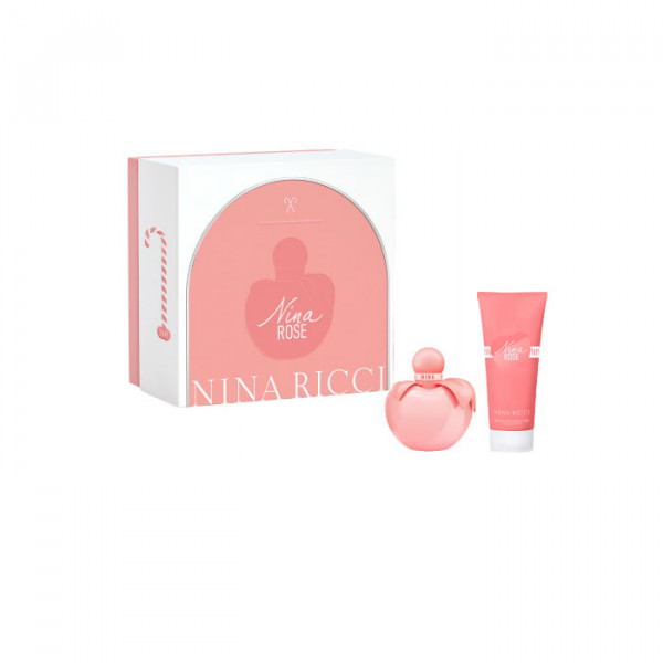 Nina Ricci Nina Rose Eau Toilette Vaporisateur 80ml Coffret 2 Produits