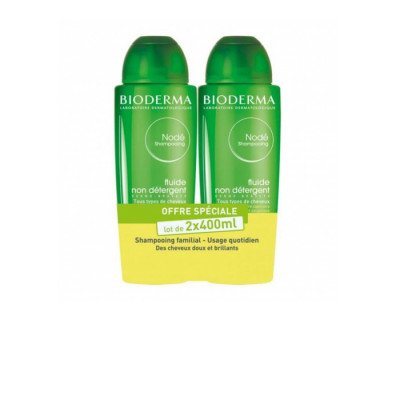 Bioderma Nodé Non Detergent Fluid Shampoo 2x200ml