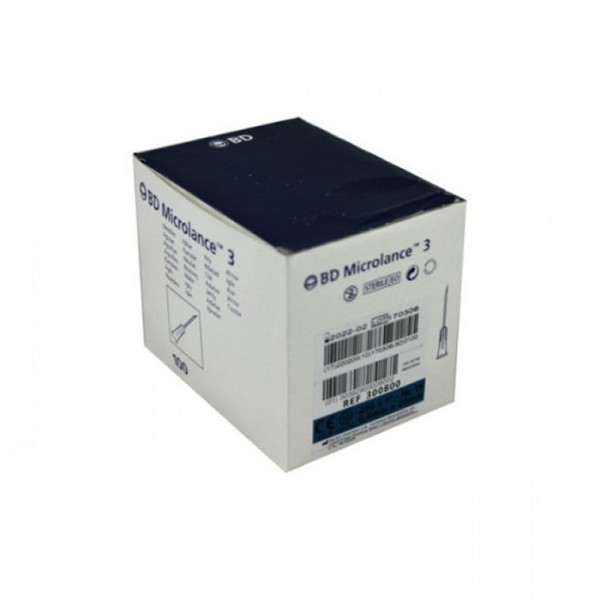 Bd Hypodermic Needle Microlance Ultrafine 0 6X25MM 100U