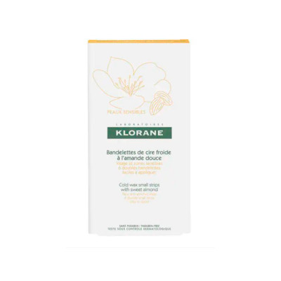Klorane Hair Removal Cold Wax Strips Face