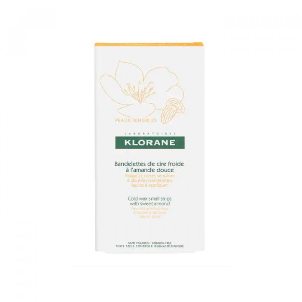 Klorane Hair Removal Cold Wax Strips Face