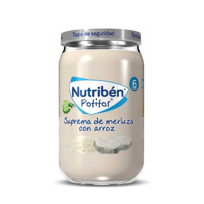 Nutribén Potito Suprema Merlu et Riz 235g