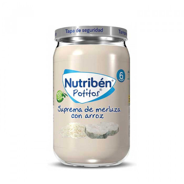 Nutribén Potito Suprema Merlu et Riz 235g