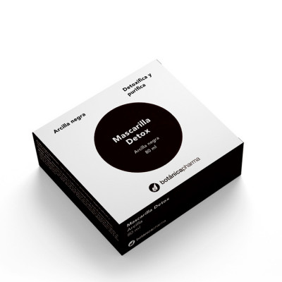 Botanicapharma Masque détox à l'argile noire 80ml
