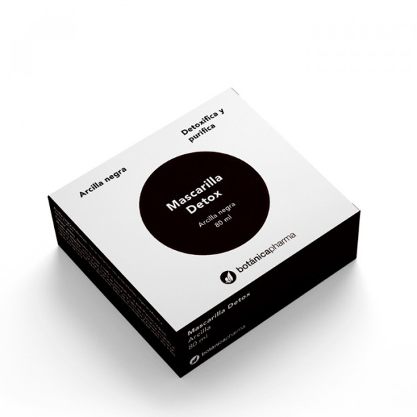 Botanicapharma Masque détox à l'argile noire 80ml
