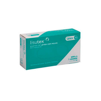 Lisutex 100 Gants En Latex Taille Moyenne