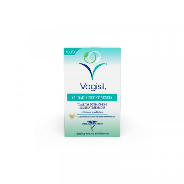 Vagisil Incontinence Care Intimate Wipes 12 Units