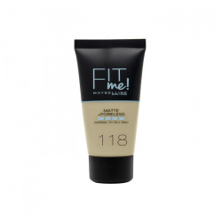 Maybelline Fit Me Matte Poreless Foundation 118 Nude 30ml