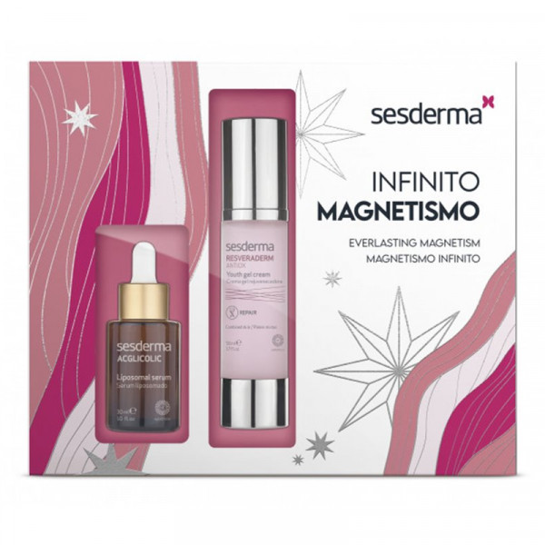 Sesderma Anti-Aging AcGlycolic Liposomed Serum 30ml Resvaraderm Antiox Cream Gel 50 ml Set 2 Pièces