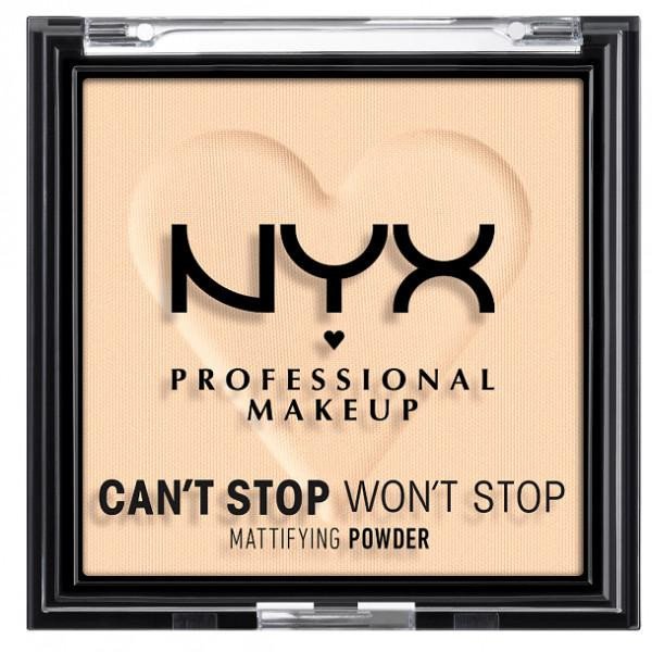 Nyx Can't Stop Won't Stop Mattifying Powder Light Medium