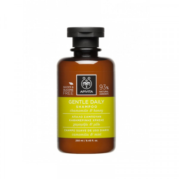 Apivita Shampoo For Frequent Use With Chamomile And Honey 250ml