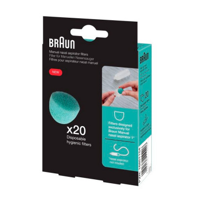 Braun Aspirateur Nasal Manuel Recharge Enfants 20U