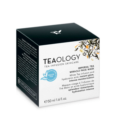 Teaology Masque Lissant Anti-Age Visage Cou au Thé Blanc 21ml