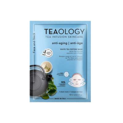 Teaology Masque hydratant Éclaircissant Au Thé Bleu Et Á L'acide Hyaluronique Teaology 21ml