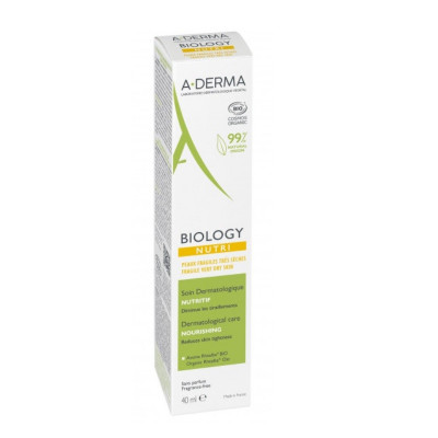 A-Derma Biology Crème De Soin Nourrissante 40ml