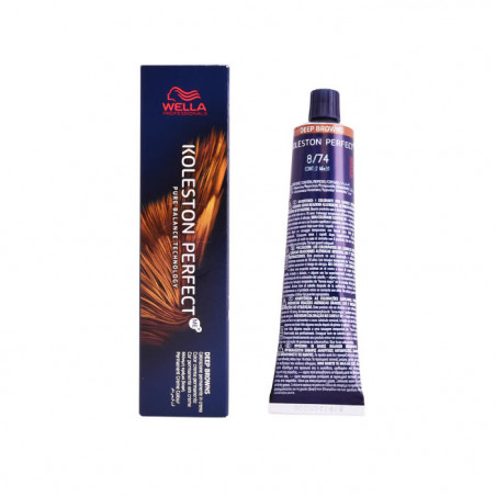 Wella Koleston Perfect Me 8/74 Deep Browns 60ml