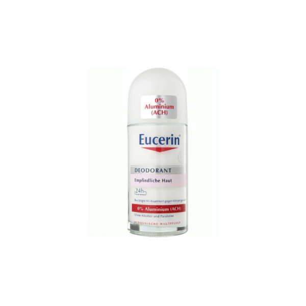 Eucerin Deodorant Roll On 0 Aluminium Peau Sensible 50ml