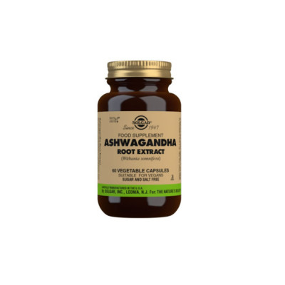 Ashwagandha Root Extract Vegetable Capsules Pack of 60