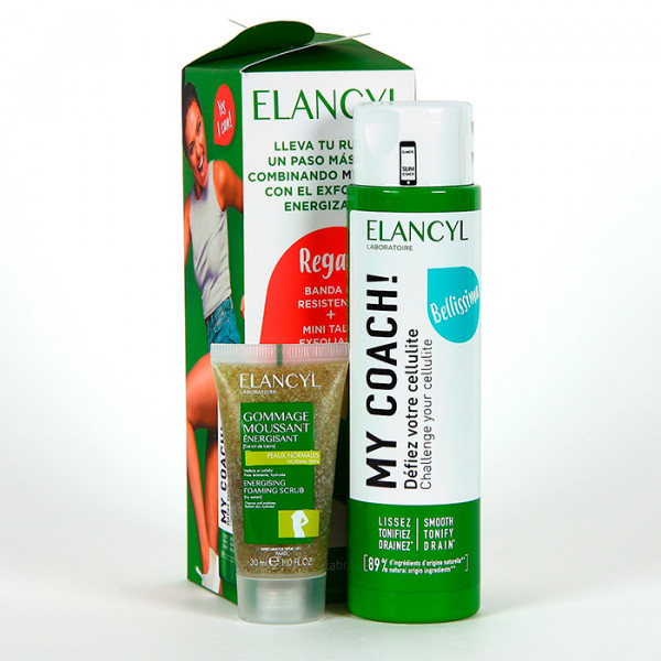 Elancyl My Coach Gel Anti-Cellulite 200ml Gel Exfoliant Gratuit 30ml