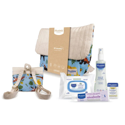 Mustela Ensemble Sac Á Dos Jungle 5 Pièces