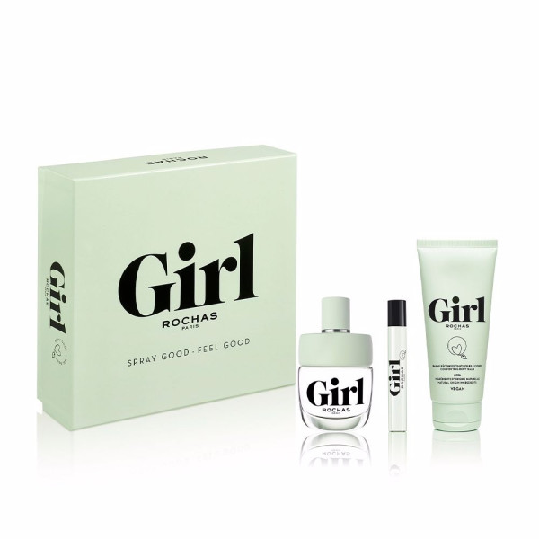 Coffret Rochas Girl Eau de Toilette 100ml + Baume Corps 100 ml + Eau de Toilette 7,5ml