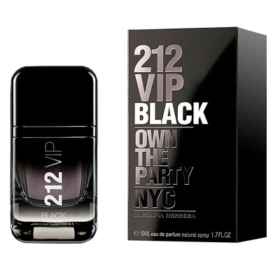 parfum homme carolina herrera 212 vip black men eau de parfum 50ml - parfums de france - 2