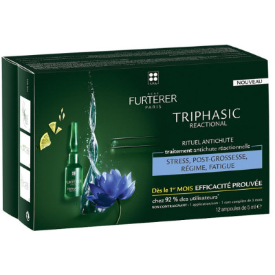 Rene Furterer Triphasic Reactional Rituel Anti Choute 12x5ml