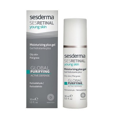 Sesderma Sesretinal Young Skin Gel Hydratant Plus Peau Grasse 30ml