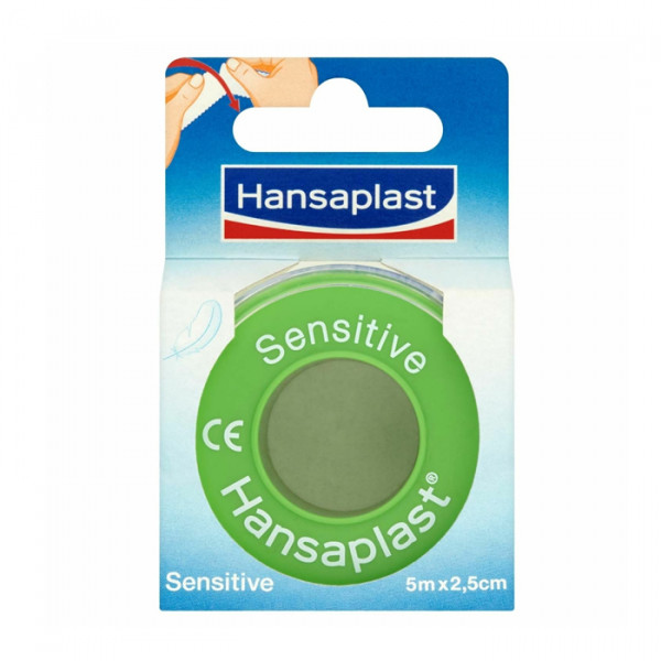 Hansaplast Ruban Adhésif Sensible 5mx2.5cm