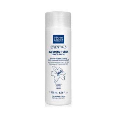 Martiderm Essentials Blooming Toner Peau Normale Sèche 200ml