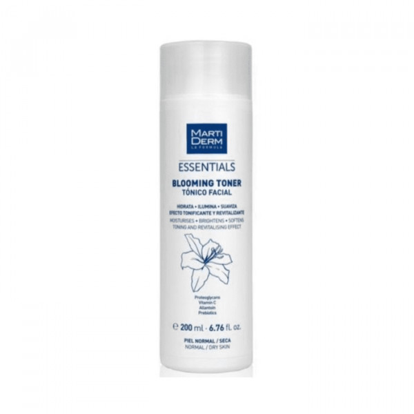 Martiderm Essentials Blooming Toner Peau Normale Sèche 200ml