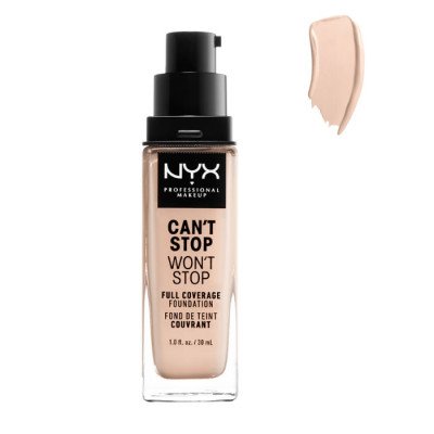 Nyx Can´t Stop Won´t Stop Full Coverage Foundation Light Porcel 30ml