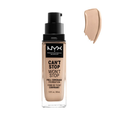 Nyx Can´t Stop Won´t Stop Full Coverage Foundation Light Ivory 30ml