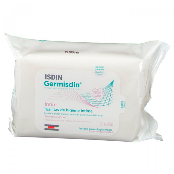 Isdin Germisdin Intimate Wipes 20 Units