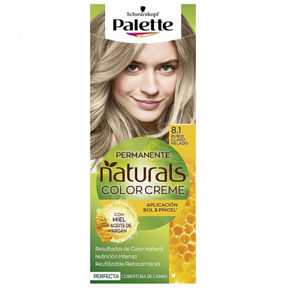 Schwarzkopf Palette Naturals Color Creme 8.1 Frosted Light Blonde