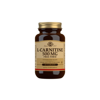 Solgar L-Carnitine 500 mg Tablets Pack of 60