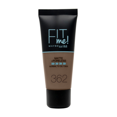 Maybelline Fit Me Matte Poreless Foundation 362 Deep Golden 30ml