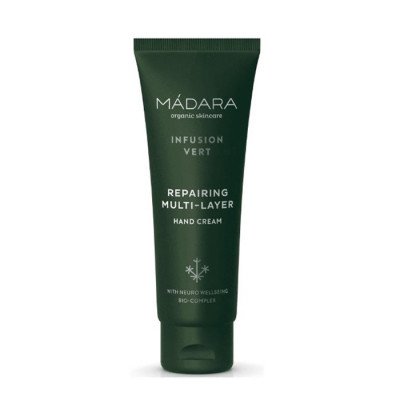 Mádara Infusion Vert Repairing Multi-Layer Crème Pour Les Mains 75ml