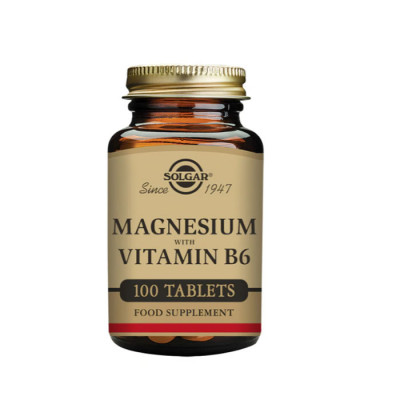 Solgar Magnesium With Vitamin B6 Pack of 100