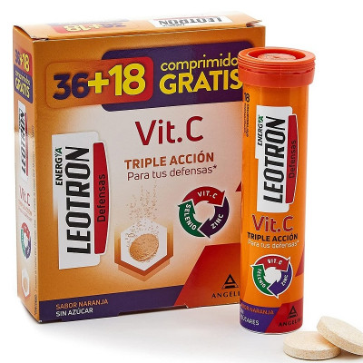 Leotron Vitamine C 36 18 Comprimés Effervescents