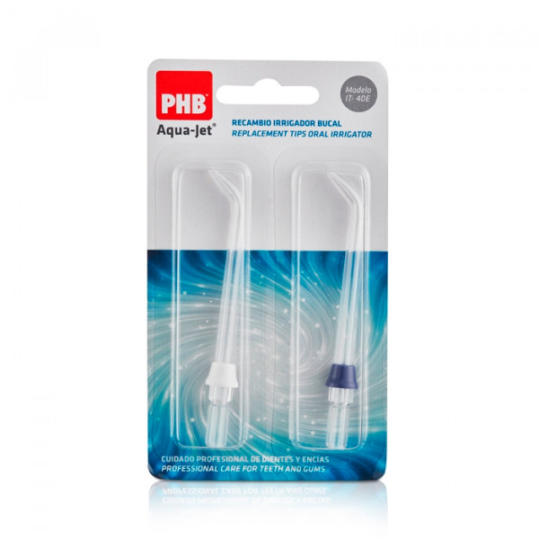 Phb Aqua-jet Compact 2 Recharges pour Irrigateurs Buccaux