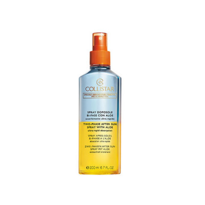 Collistar Sole Vaporisateur Doposole Bi Fafter Shavee Con Aloe 200ml