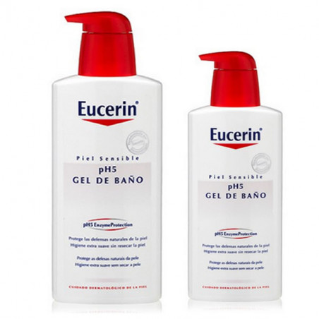 Eucerin Ph5 Skin Protection Gel Douche 1000ml Set 2 Produits